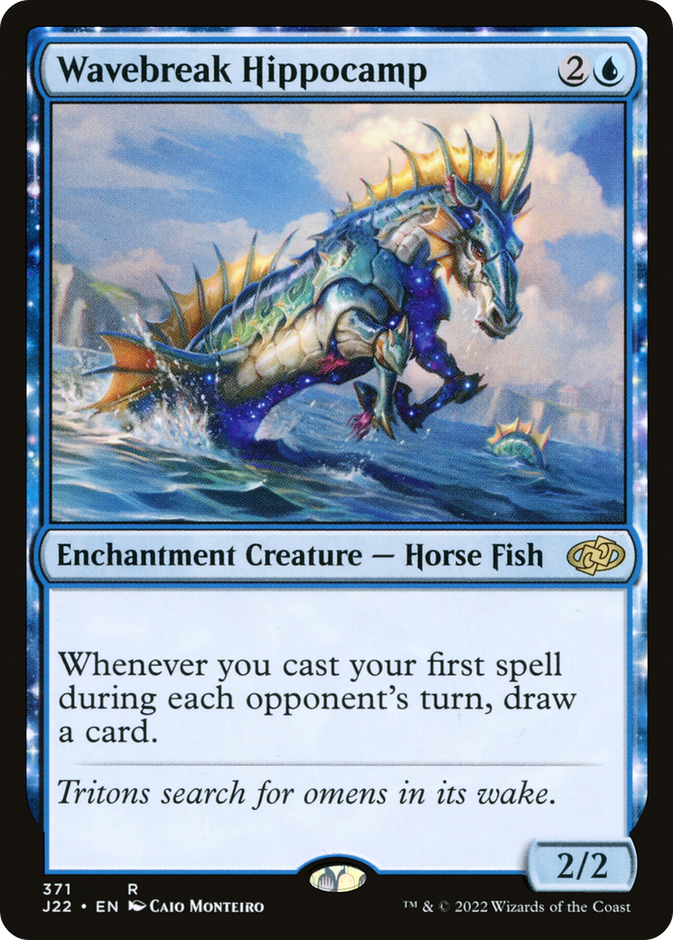 Wavebreak Hippocamp (371) [Jumpstart 2022] - Deck Out Gaming