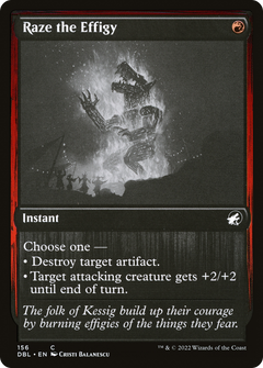 Raze the Effigy (156) [Innistrad: Double Feature] - Deck Out Gaming
