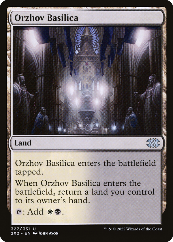 Orzhov Basilica (327) [Double Masters 2022] - Deck Out Gaming