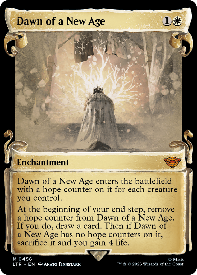 Dawn of a New Age (Showcase Scrolls) (456) [The Lord of the Rings: Tales of Middle-earth] - Deck Out Gaming