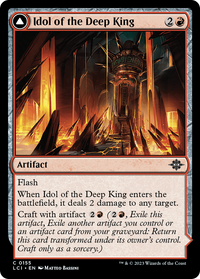 Idol of the Deep King (155) [The Lost Caverns of Ixalan] - Deck Out Gaming