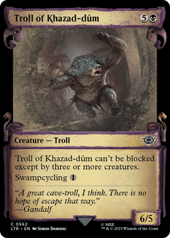 Troll of Khazad-dum (Showcase Scrolls) (562) [The Lord of the Rings: Tales of Middle-earth] - Deck Out Gaming