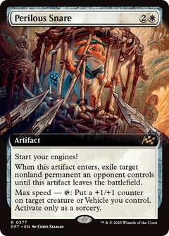 Perilous Snare (Extended Art) (377) [Aetherdrift] foil - Deck Out Gaming