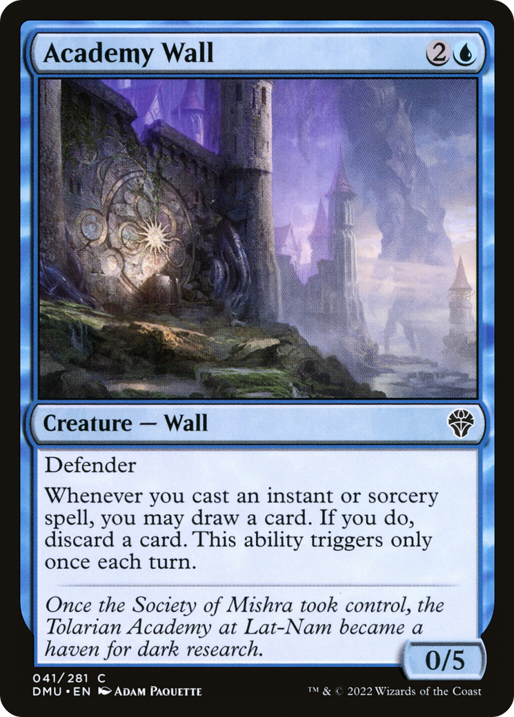 Academy Wall (41) [Dominaria United] foil - Deck Out Gaming
