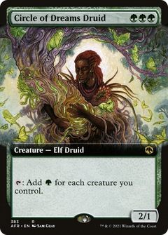 Circle of Dreams Druid (Extended Art) (383) [Adventures in the Forgotten Realms] foil - Deck Out Gaming