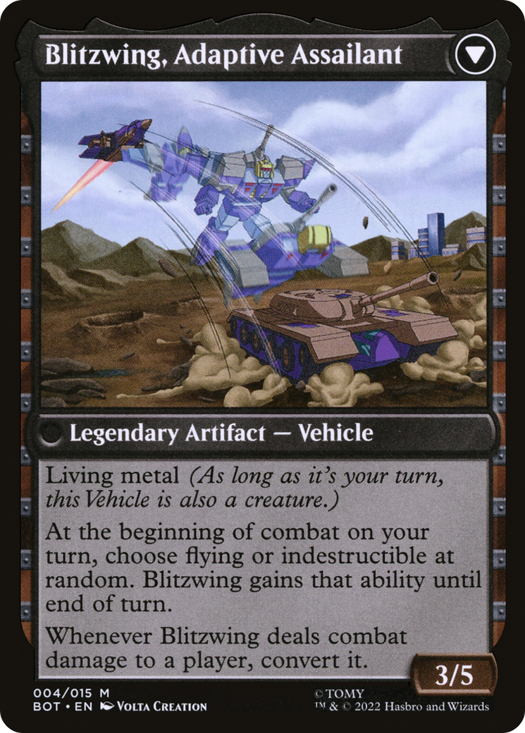 Blitzwing, Cruel Tormentor (4) [Universes Beyond: Transformers] - Deck Out Gaming
