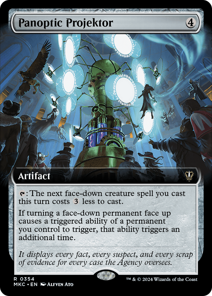 Panoptic Projektor (Extended Art) (354) [Murders at Karlov Manor Commander] - Deck Out Gaming