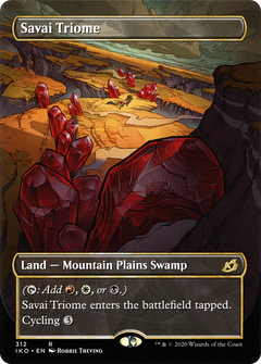 Savai Triome (Showcase) (312) [Ikoria: Lair of Behemoths] - Deck Out Gaming