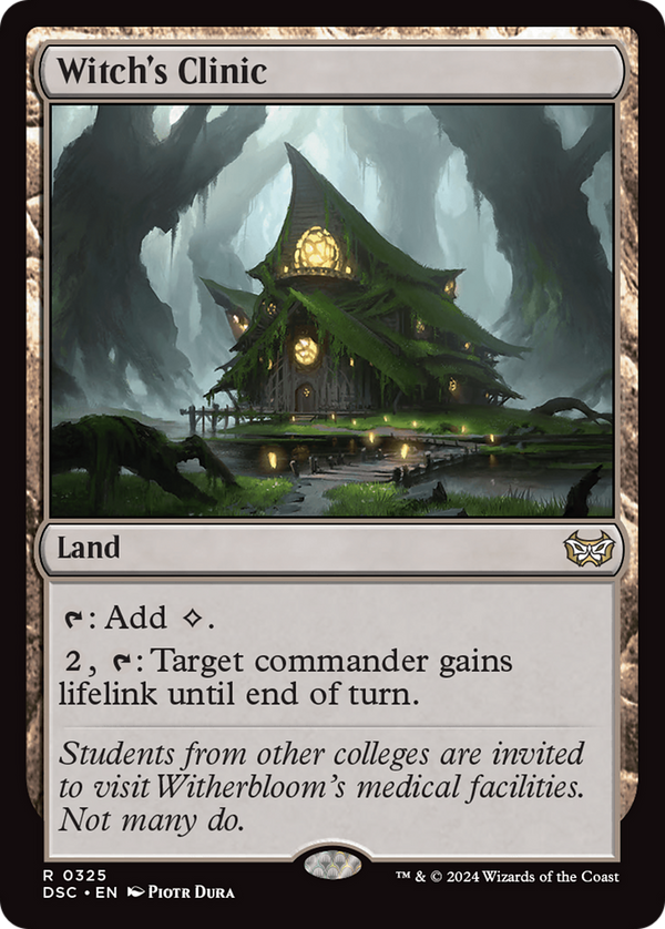 Witch's Clinic (325) [Duskmourn: House of Horror Commander] - Deck Out Gaming