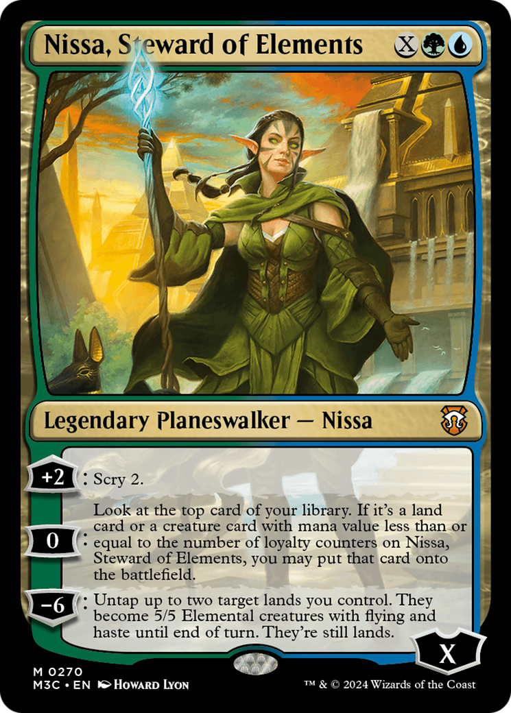 Nissa, Steward of Elements (270) [Modern Horizons 3 Commander] - Deck Out Gaming
