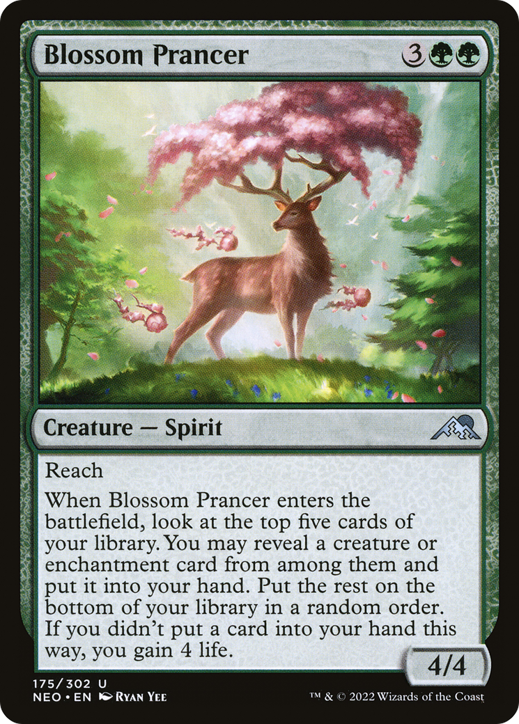 Blossom Prancer (175) [Kamigawa: Neon Dynasty] - Deck Out Gaming