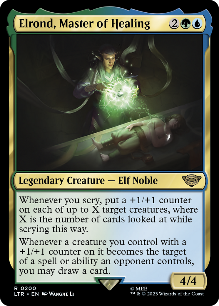 Elrond, Master of Healing (200) [The Lord of the Rings: Tales of Middle-earth] - Deck Out Gaming