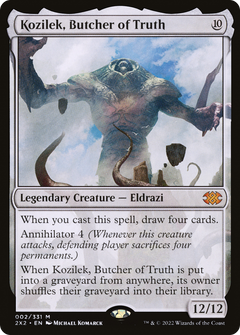 Kozilek, Butcher of Truth (2) [Double Masters 2022] foil - Deck Out Gaming