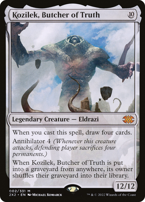 Kozilek, Butcher of Truth (2) [Double Masters 2022] - Deck Out Gaming