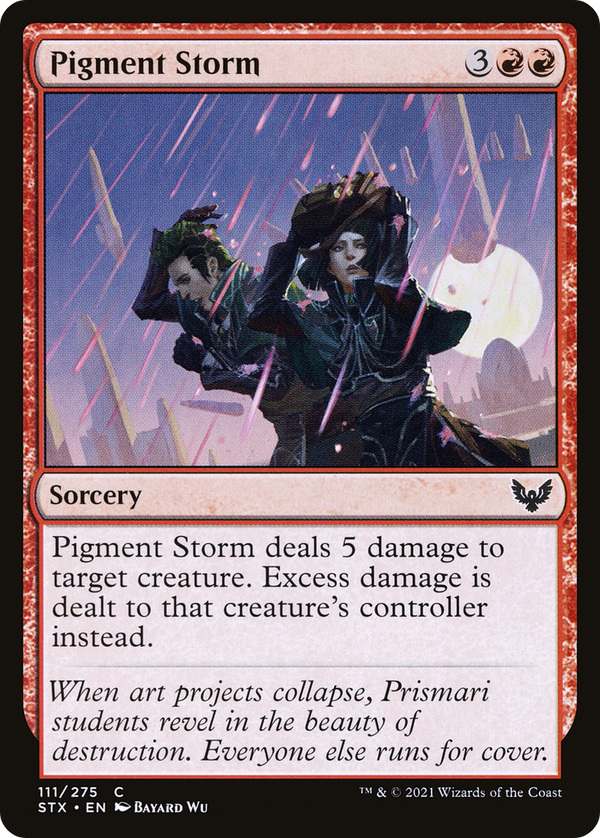 Pigment Storm (111) [Strixhaven: School of Mages] foil - Deck Out Gaming
