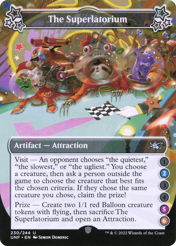 The Superlatorium (2-5-6) (230) [Unfinity] foil - Deck Out Gaming