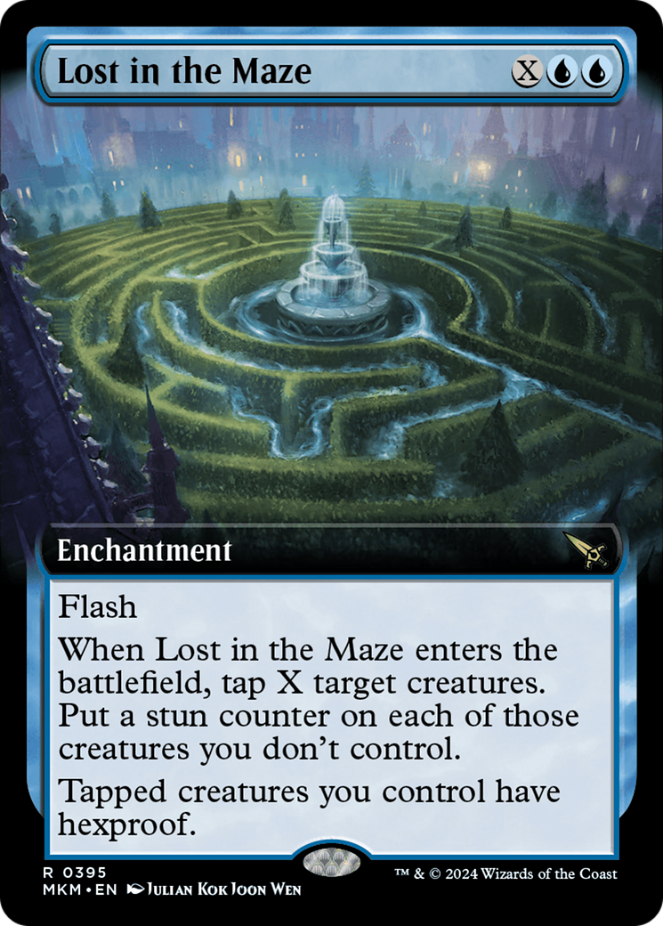 Lost in the Maze (Extended Art) (395) [Murders at Karlov Manor] foil - Deck Out Gaming