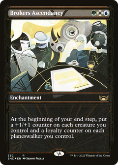 Brokers Ascendancy (Gilded Foil) (362) [Streets of New Capenna] foil - Deck Out Gaming