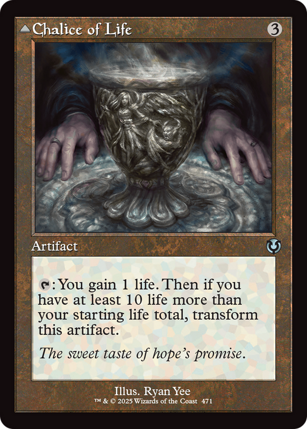 Chalice of Life (Retro Frame) (471) [Innistrad Remastered] - Deck Out Gaming