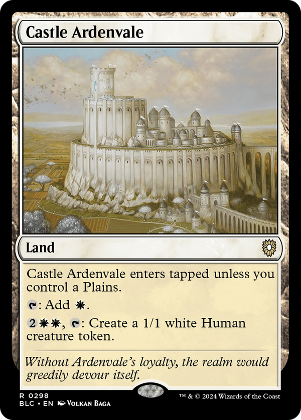 Castle Ardenvale (298) [Bloomburrow Commander] - Deck Out Gaming
