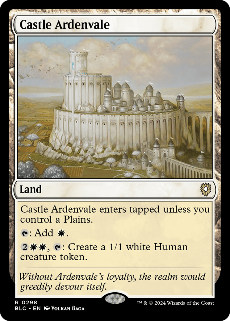 Castle Ardenvale (298) [Bloomburrow Commander] - Deck Out Gaming