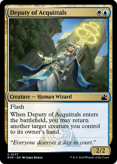 Deputy of Acquittals (177) [Ravnica Remastered] foil - Deck Out Gaming
