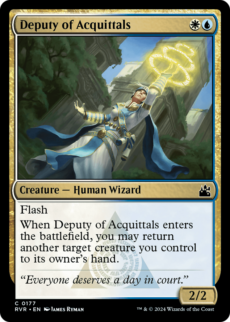 Deputy of Acquittals (177) [Ravnica Remastered] - Deck Out Gaming