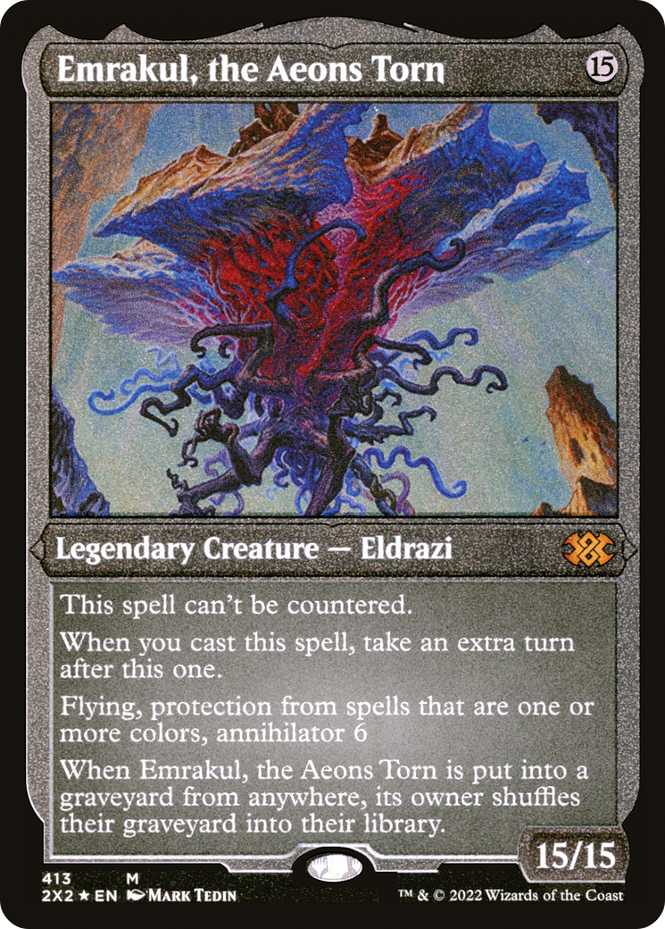 Emrakul, the Aeons Torn (Foil Etched) (413) [Double Masters 2022] foil - Deck Out Gaming