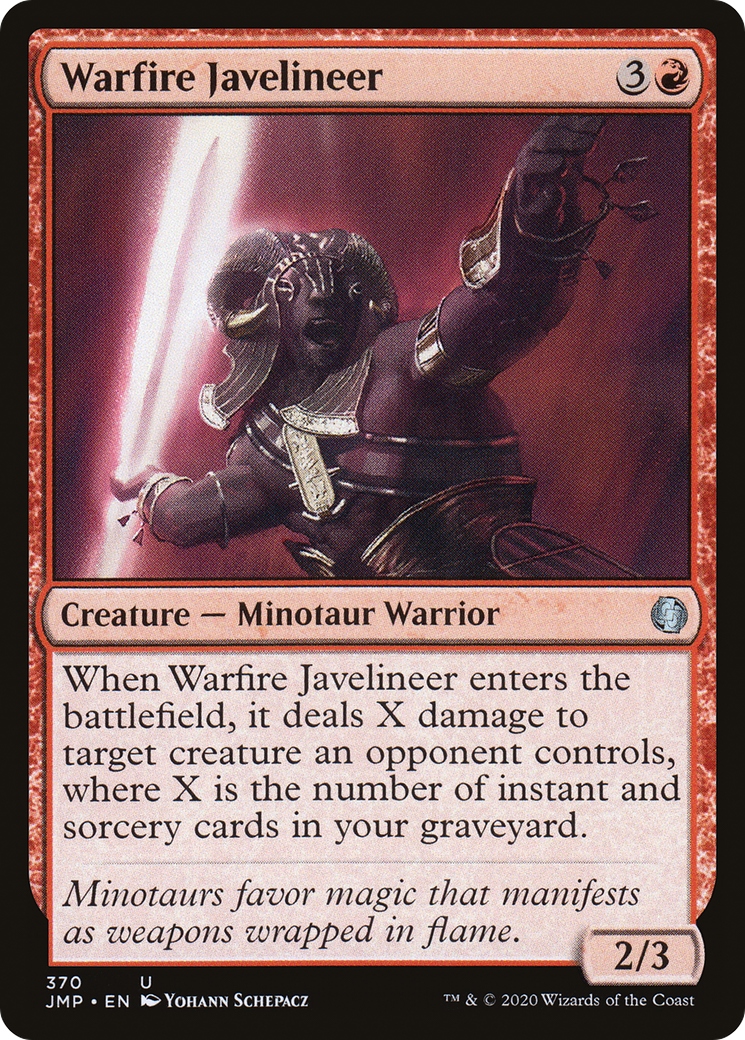 Warfire Javelineer (370) [Jumpstart] - Deck Out Gaming