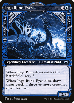 Inga Rune-Eyes (304) [Kaldheim] foil - Deck Out Gaming