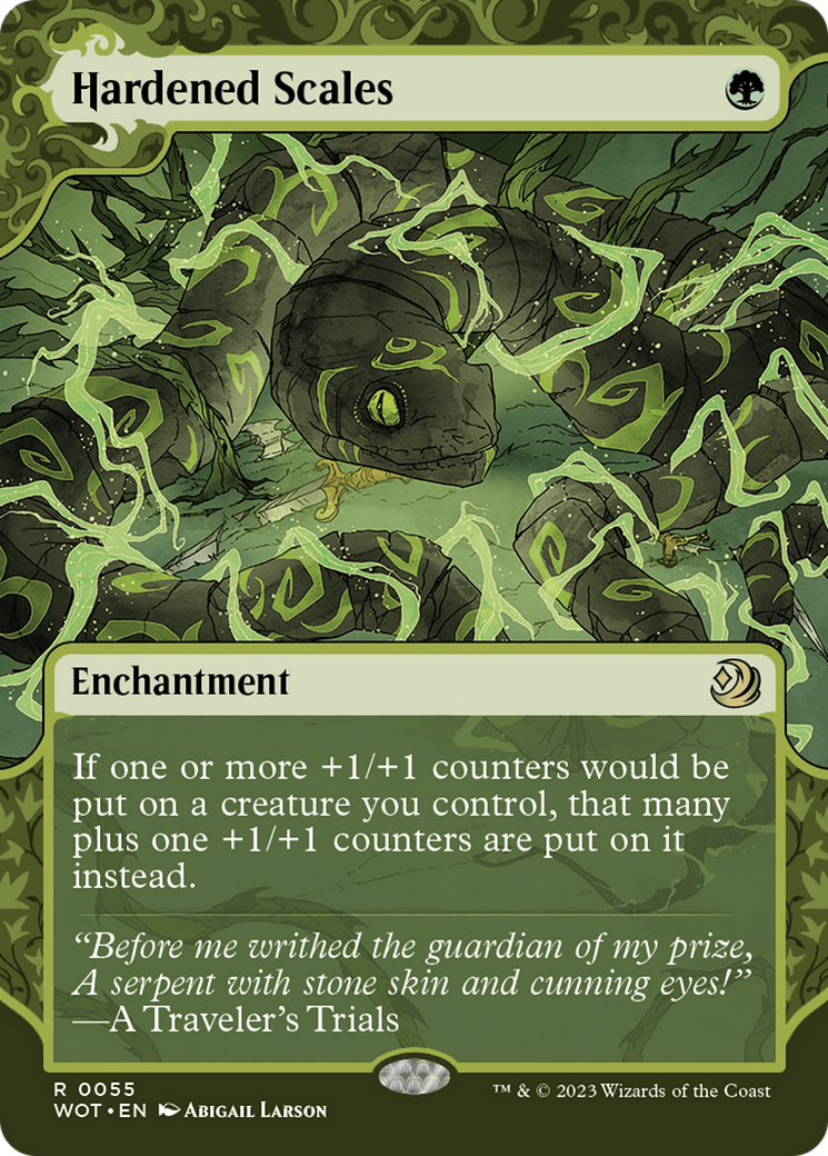 Hardened Scales (55) [Wilds of Eldraine: Enchanting Tales] foil - Deck Out Gaming