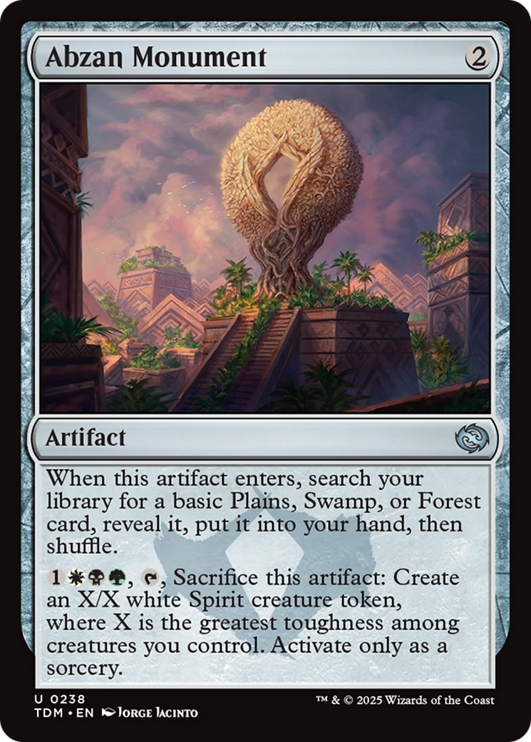 Abzan Monument (238) [Tarkir: Dragonstorm] foil - Deck Out Gaming