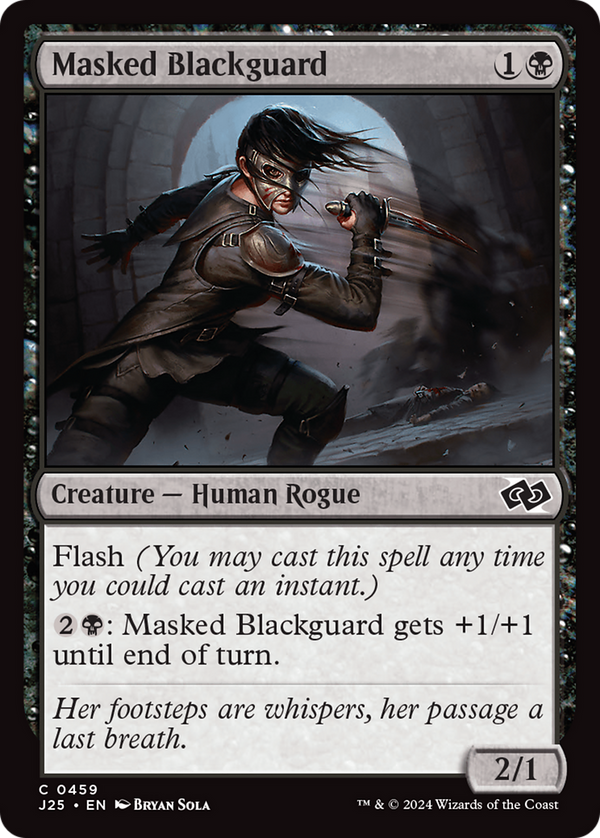 Masked Blackguard (459) [Foundations Jumpstart] - Deck Out Gaming
