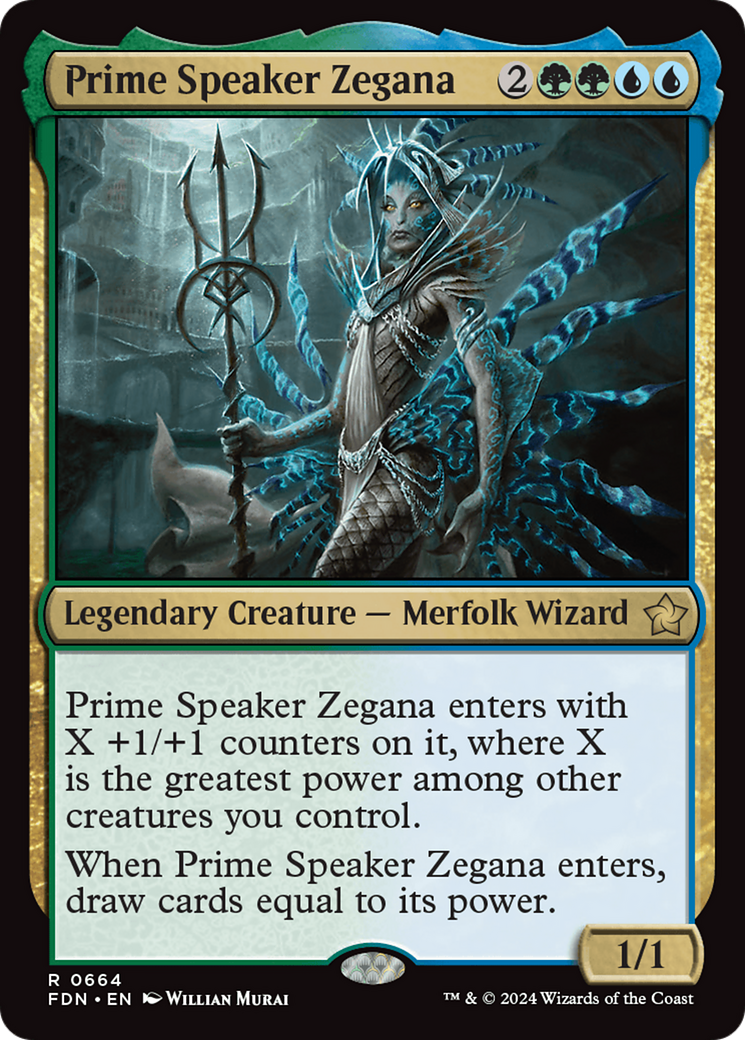 Prime Speaker Zegana (664) [Foundations] - Deck Out Gaming