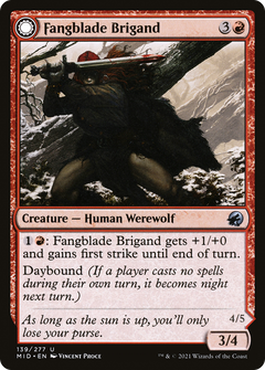 Fangblade Brigand (139) [Innistrad: Midnight Hunt] - Deck Out Gaming