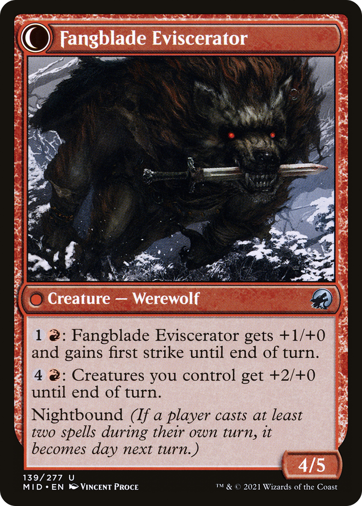 Fangblade Brigand (139) [Innistrad: Midnight Hunt] - Deck Out Gaming