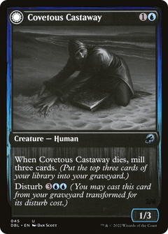 Covetous Castaway (45) [Innistrad: Double Feature] foil - Deck Out Gaming