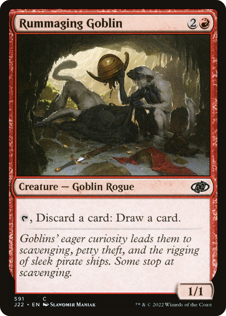 Rummaging Goblin (591) [Jumpstart 2022] - Deck Out Gaming