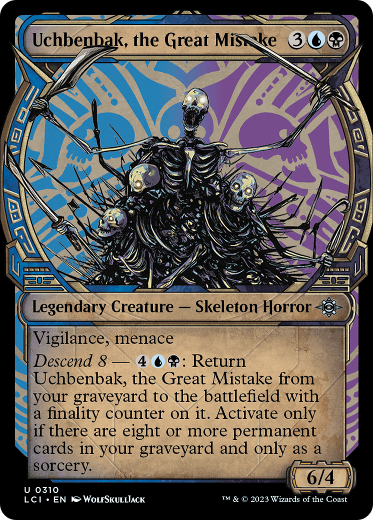 Uchbenbak, the Great Mistake (Showcase) (310) [The Lost Caverns of Ixalan] foil - Deck Out Gaming