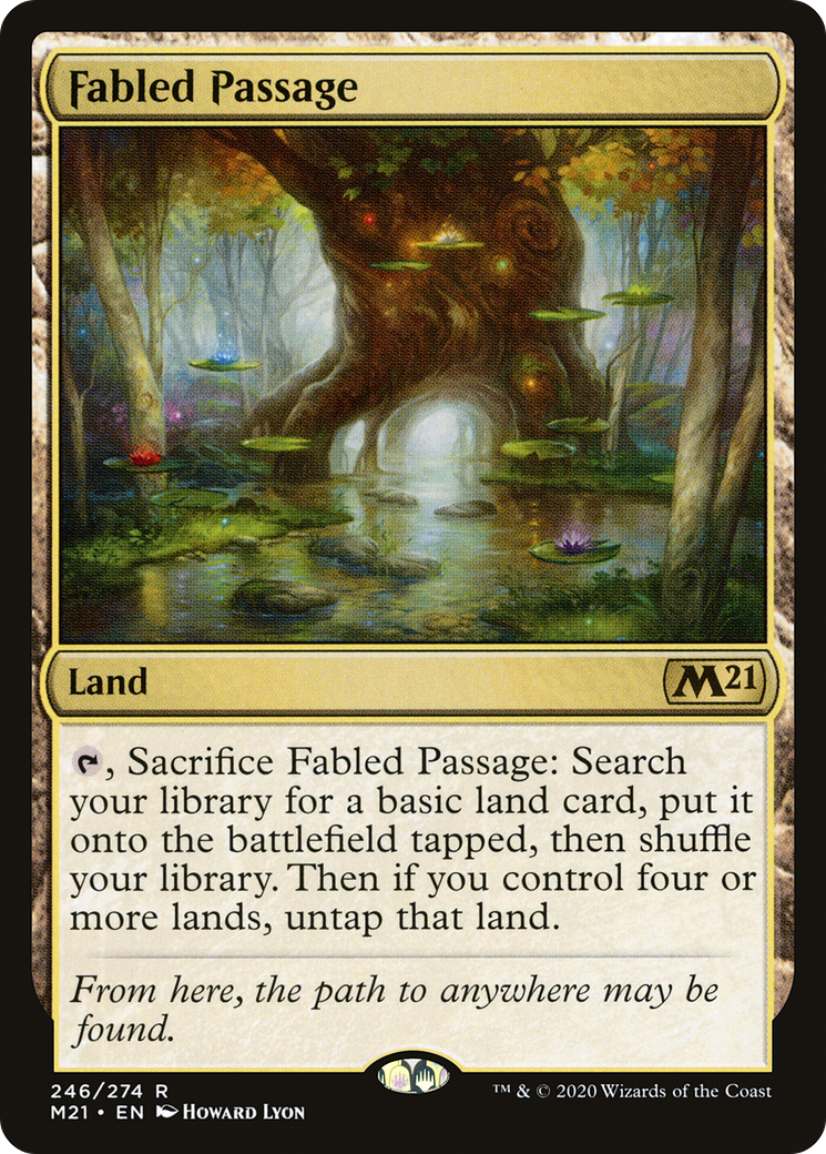 Fabled Passage (246) [Core Set 2021] - Deck Out Gaming