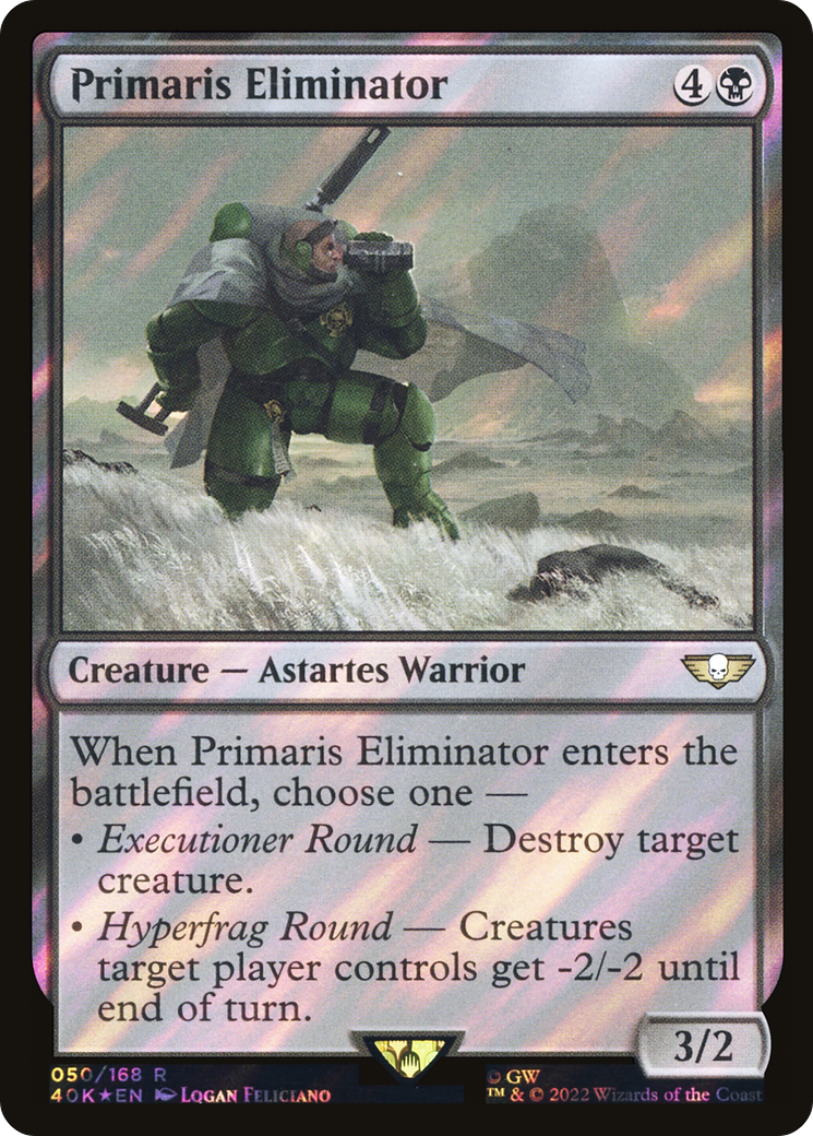 Primaris Eliminator (Surge Foil) (50) [Warhammer 40,000 Commander] foil - Deck Out Gaming