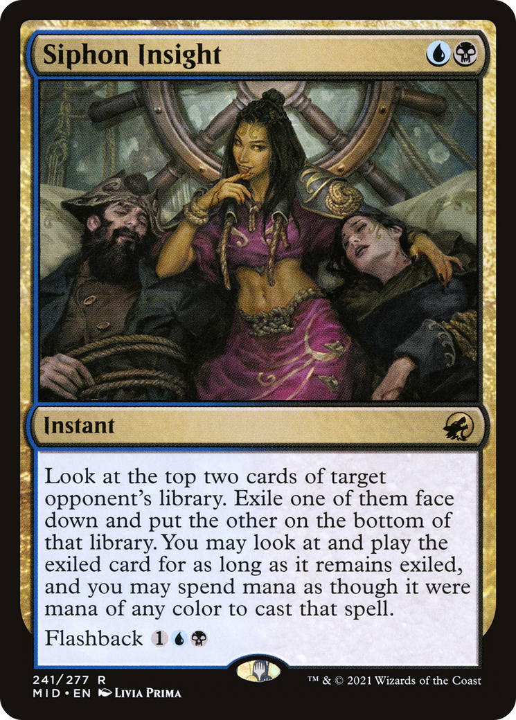 Siphon Insight (241) [Innistrad: Midnight Hunt] - Deck Out Gaming