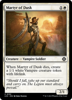 Martyr of Dusk (132) [The Lost Caverns of Ixalan Commander] - Deck Out Gaming