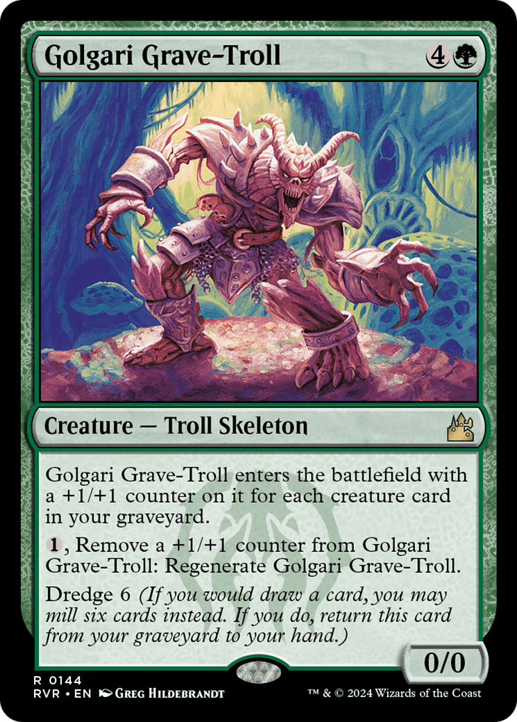 Golgari Grave-Troll (144) [Ravnica Remastered] - Deck Out Gaming