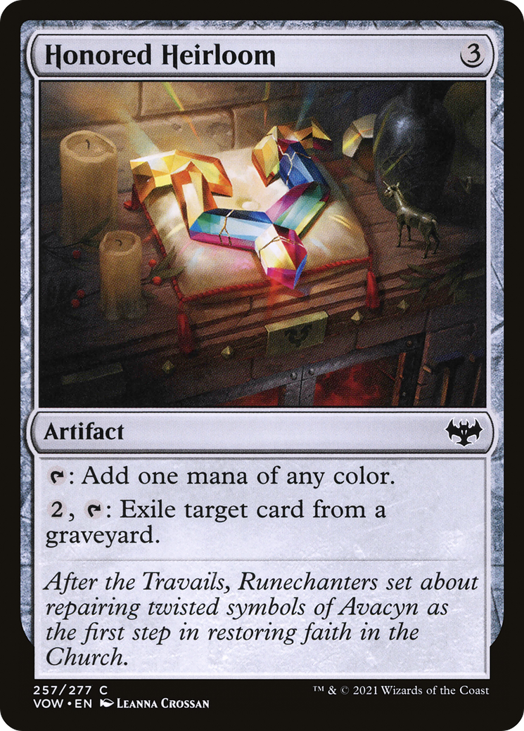 Honored Heirloom (257) [Innistrad: Crimson Vow] foil - Deck Out Gaming