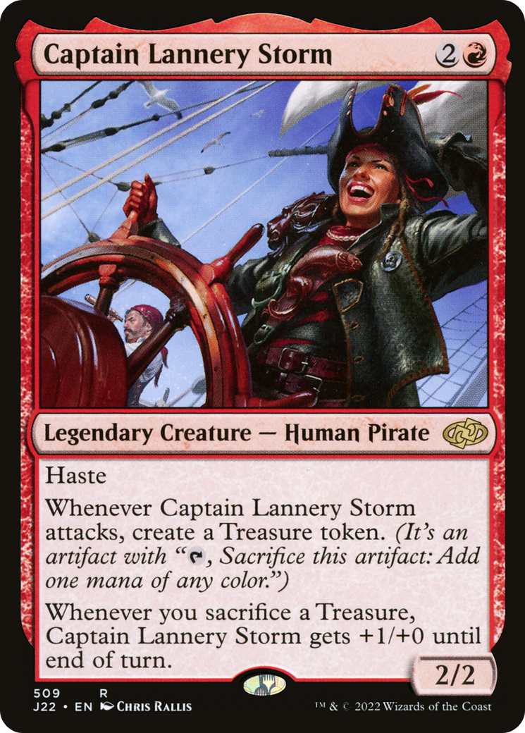 Captain Lannery Storm (509) [Jumpstart 2022] - Deck Out Gaming