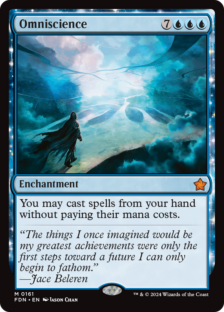 Omniscience (161) [Foundations] foil - Deck Out Gaming