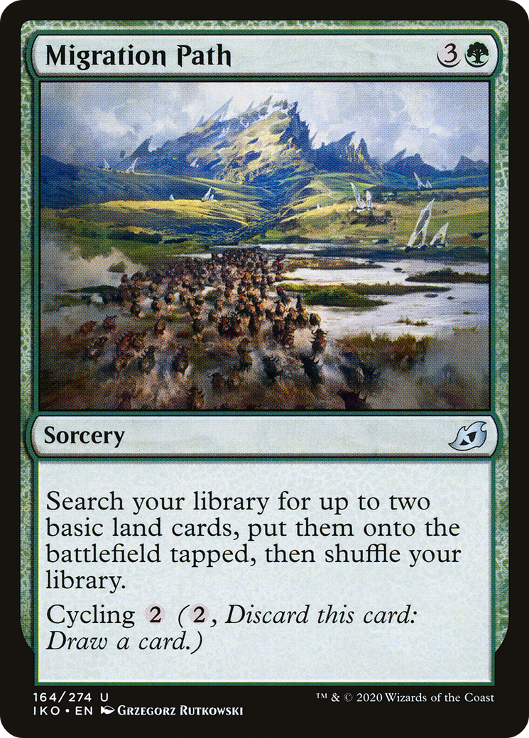 Migration Path (164) [Ikoria: Lair of Behemoths] foil - Deck Out Gaming