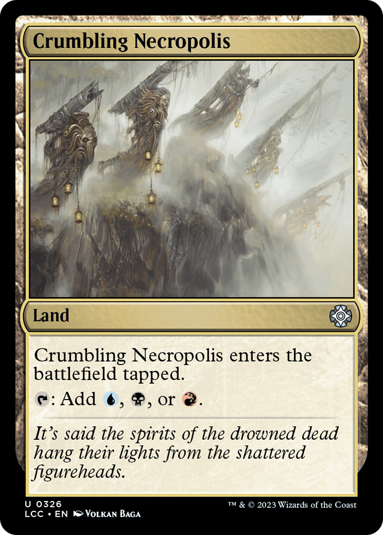 Crumbling Necropolis (326) [The Lost Caverns of Ixalan Commander] - Deck Out Gaming