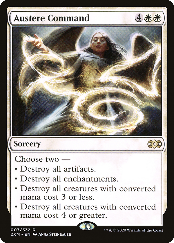 Austere Command (7) [Double Masters] - Deck Out Gaming